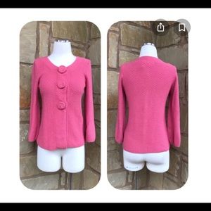 Boden Big Button Knit Cardigan size 14
